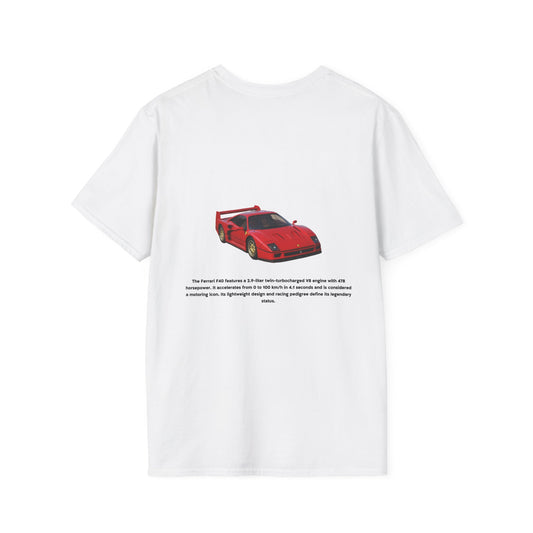 inspird by The Ferrari F40 - T Shirt